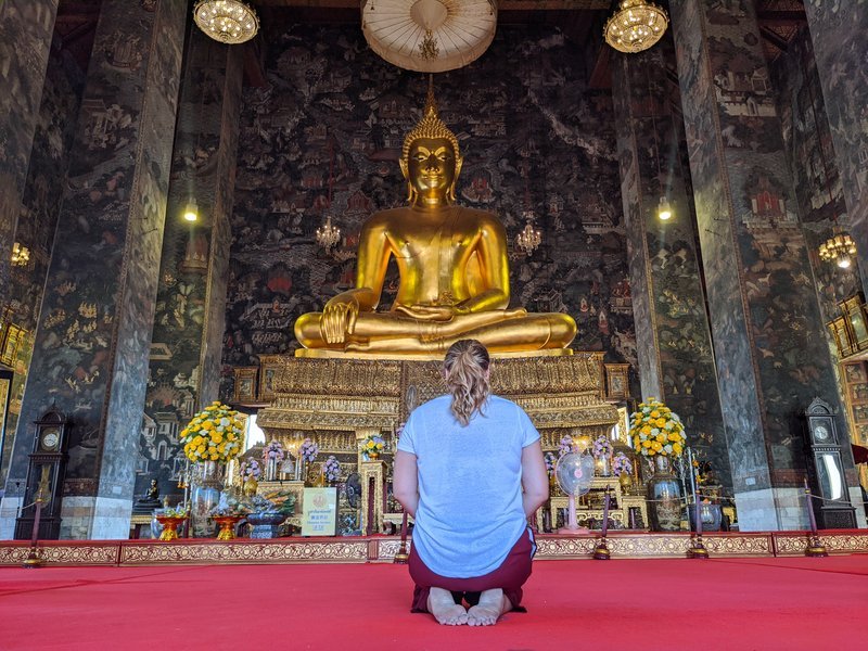 Presença e reverência no templo